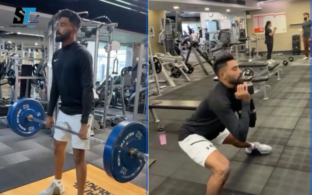 Mohammed Siraj Fitness