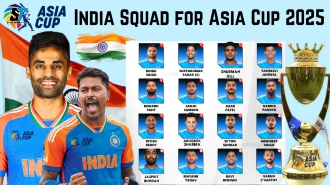 Asia Cup 2025 Indian Squad