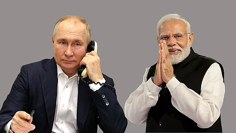 Putin Modi Phone Call