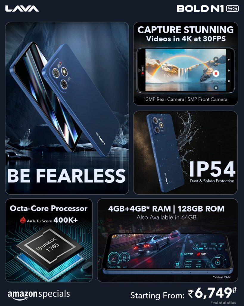 Lava Bold N1 5G