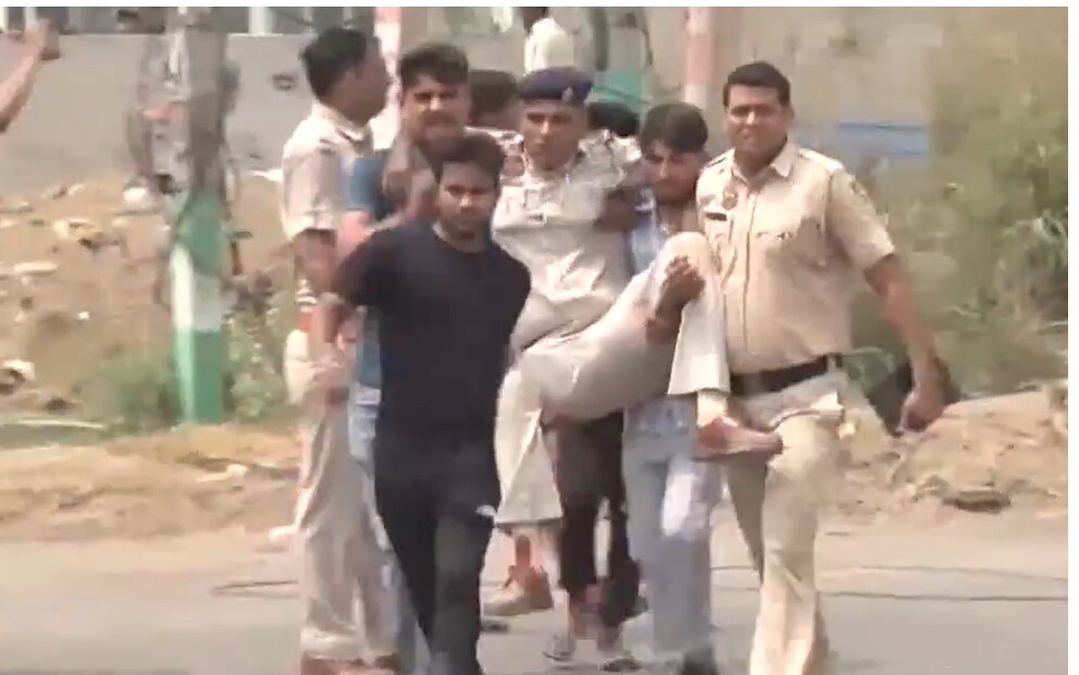 Haryana Factory Protest