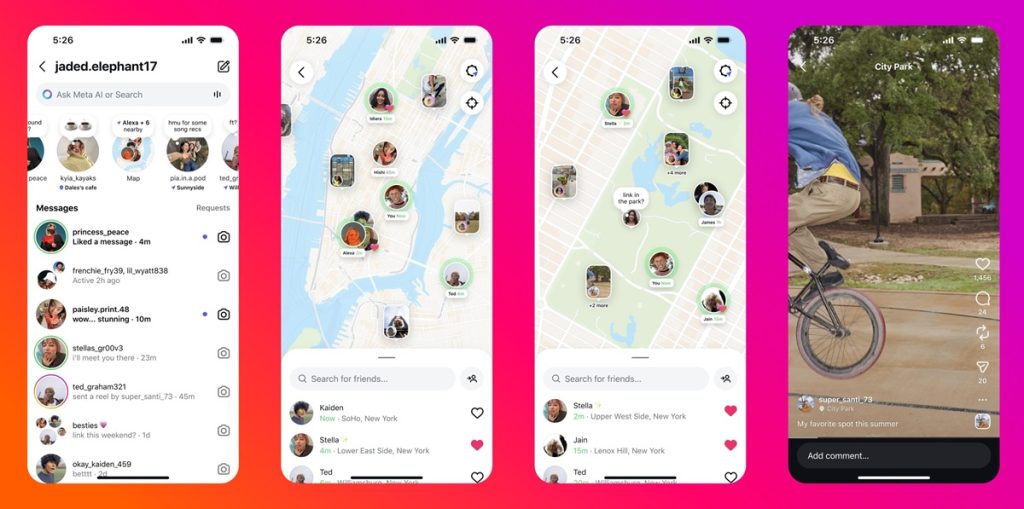 instagram Map Feature
