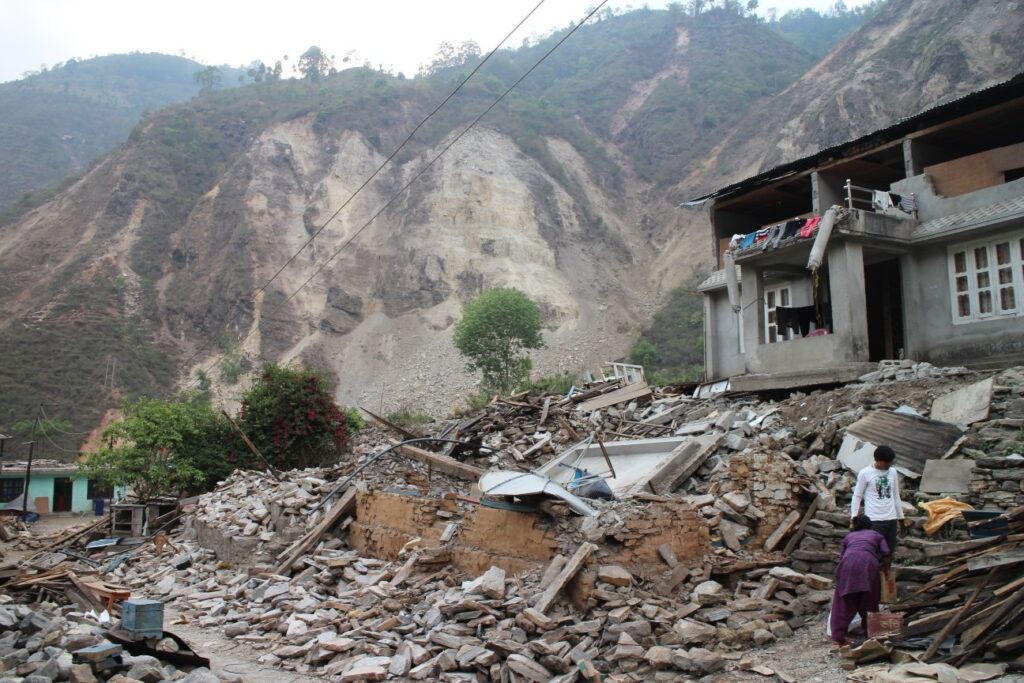 Nepal landslides