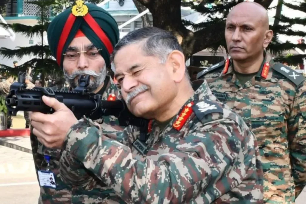 Indian Army Chief warning Pakistan