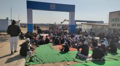 Haryana Factory Protest