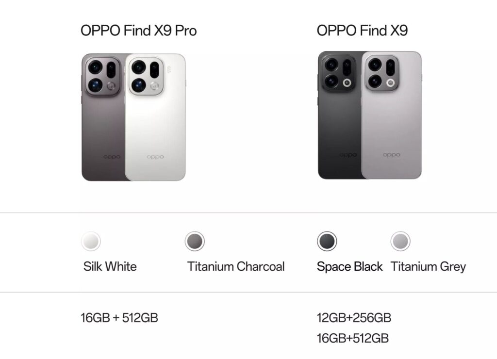 Oppo Find X9 Series