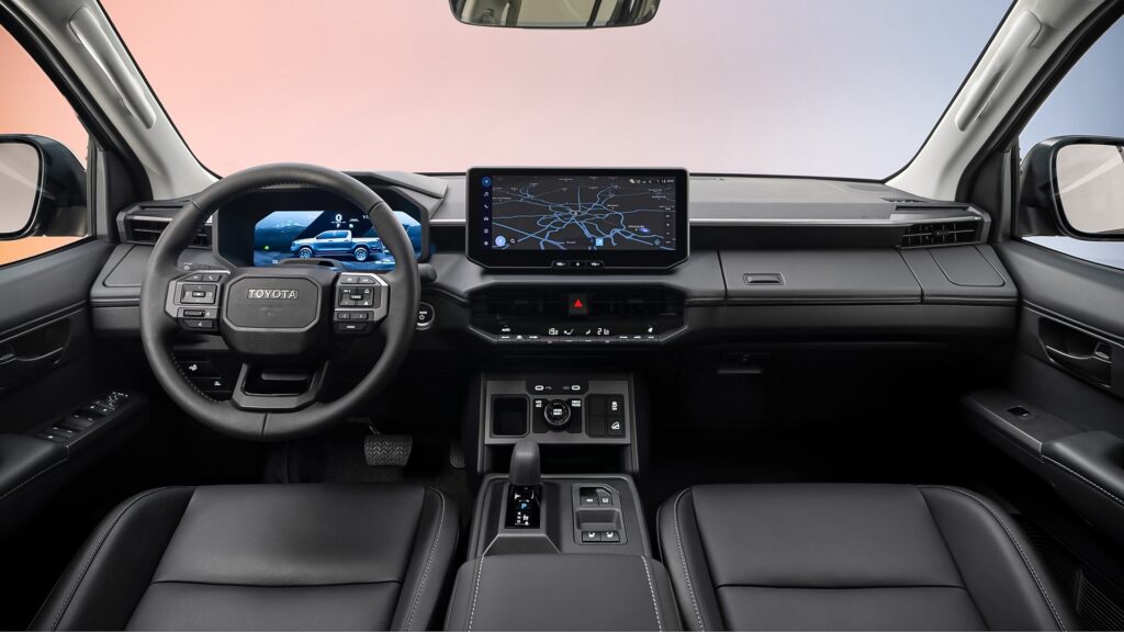 Toyota Hilux infotainment system